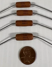 Sage 1200  Ohm 5 Watt 3 Wire Wound  Power Resistors New Lot of 4