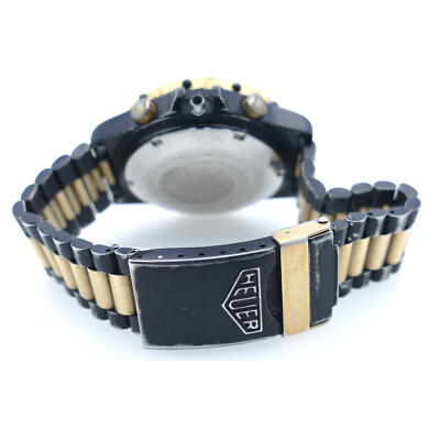 TAG HEUER 3000 QUARTZ PROFESSIONAL 136.006 40MM BLACK DIAL 2-TONE