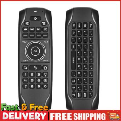 Air Mouse Bluetooth-kompatible drahtlose Tastatur Fernbedienung für Android TV