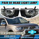 <!--F#f_0-->Headlights Pair LH+RH For Mitsubishi Triton UTE MN Head Lamps 2009~2015 GL GLX<!--F/-->