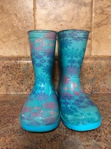 frozen rain boots