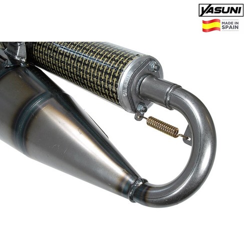 YASUNI Silencer Carrera 16/07 Homolog. For Benelli 50 Naked 1999-2003 - Picture 3 of 4