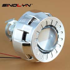 2 Micro Hid Bixenon Projector Lens Headlight H4 H7 Mini Gatling Gun Shrouds 2 Micro Hid Bixenon Projector Lens Headlight H4 H7 Mini Gatling Gun Shrouds