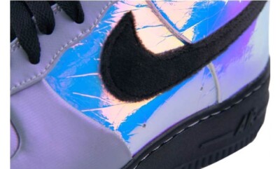 Nike Air Force 1 Comfort Premium Low Hologram Iridescent Size 9.5 - 579941101 Size 9.5 - Nike Air Force 1 Comfort Premium Low Hologram  main image 4