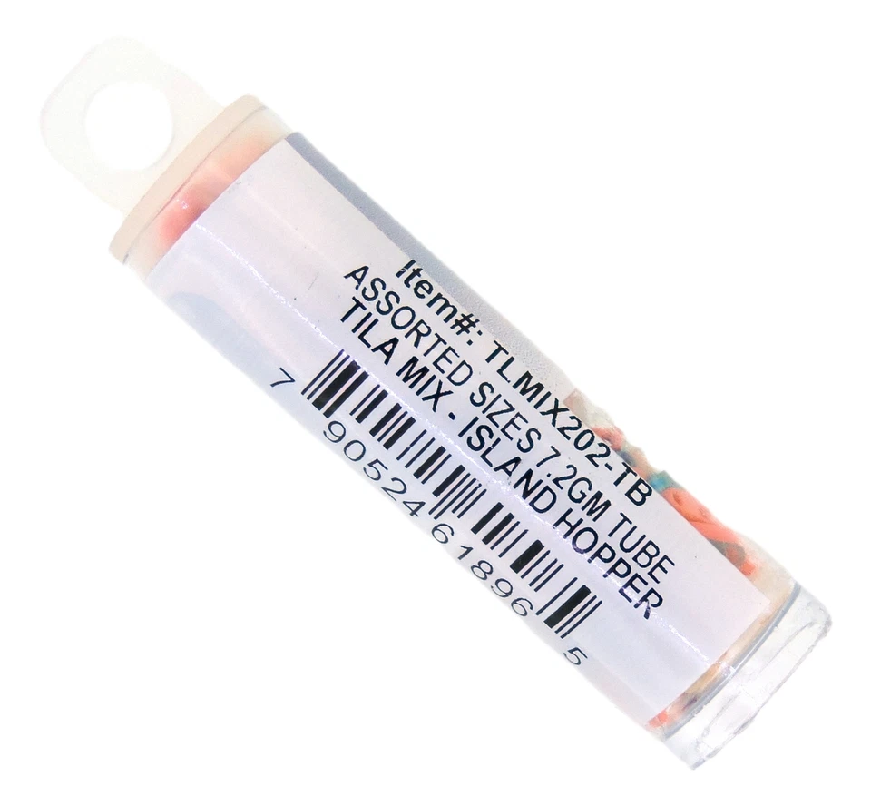 Cuentas Miyuki Tila, mezclas en forma de 2 agujeros, tolva de isla, tubo de 7,2 gramos Foto 2 de 4