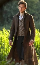 New Men Double Breast Brown 1950th Metropolitan Regency Wool Tailcoat