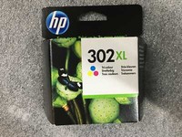 Original Hp Tintenpatrone 302XL Color F6U67AE ( 06/2026 ) Ovp Rechnung