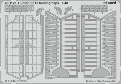 Eduard Models 1/48 Aircraft- Hunter FR10 Landing Flaps for ARX  EDU481123