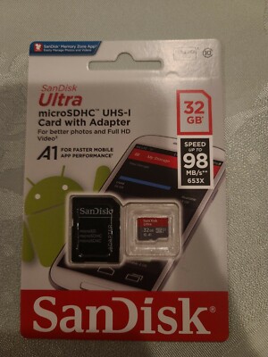 Sandisk Ultra micro sd card 32 GB 
