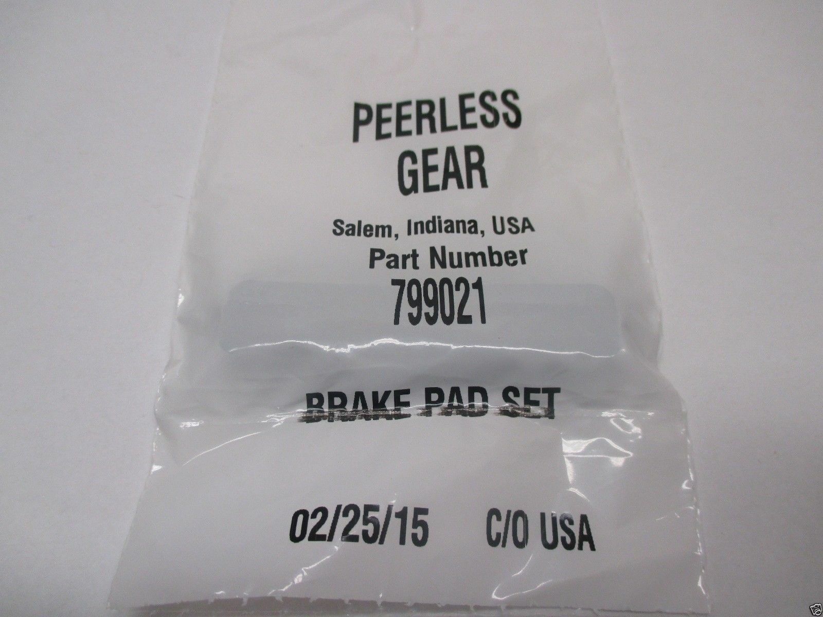 Genuine Tecumseh 799021 Brake Pad 2 Pack Fits Peerless MTD Husqvarna  Craftsman