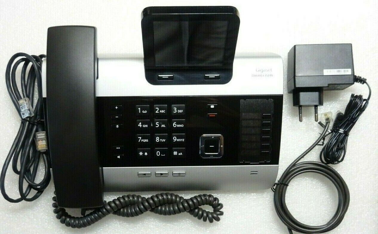 TELEFONO UFFICIO GIGASET DX600A ISDN DISPLAY GERMANY SMS ...