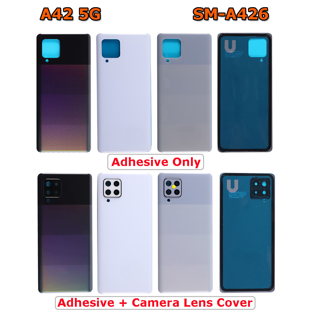 Rear Back Housing Cover Battery Door w/Adhesive For Samsung Galaxy