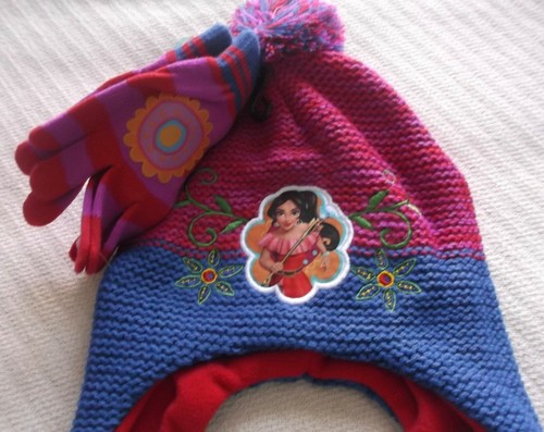 DISNEY ELENA OF AVALOR GIRLS HAT & GLOVES SET - EAR FLAPS - ONE SIZE -NWT - Picture 3 of 5