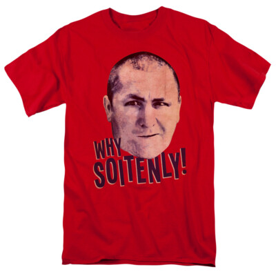 The Three Stooges ''Why Soitenly'' T-Shirt or Sleeveless Tank - to 5X