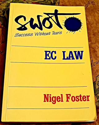 Vintage 1993 Swot Success Without Tears E C Law Paperback Book by Nigel Foster