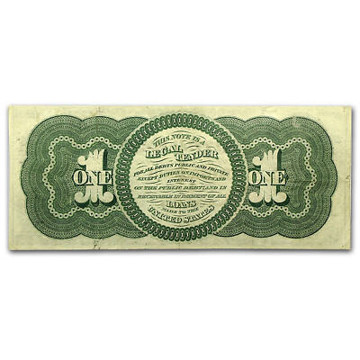 1862 $1.00 Legal Tender Salmon P. Chase VF (Fr#16) | eBay