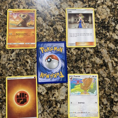 unknown card pokemon 5 cards ONE Pokémon Psychic Rarity What is the most unknown