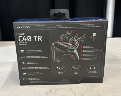 Black Astro Gaming C40 TR Wireless Controller for PlayStation 4