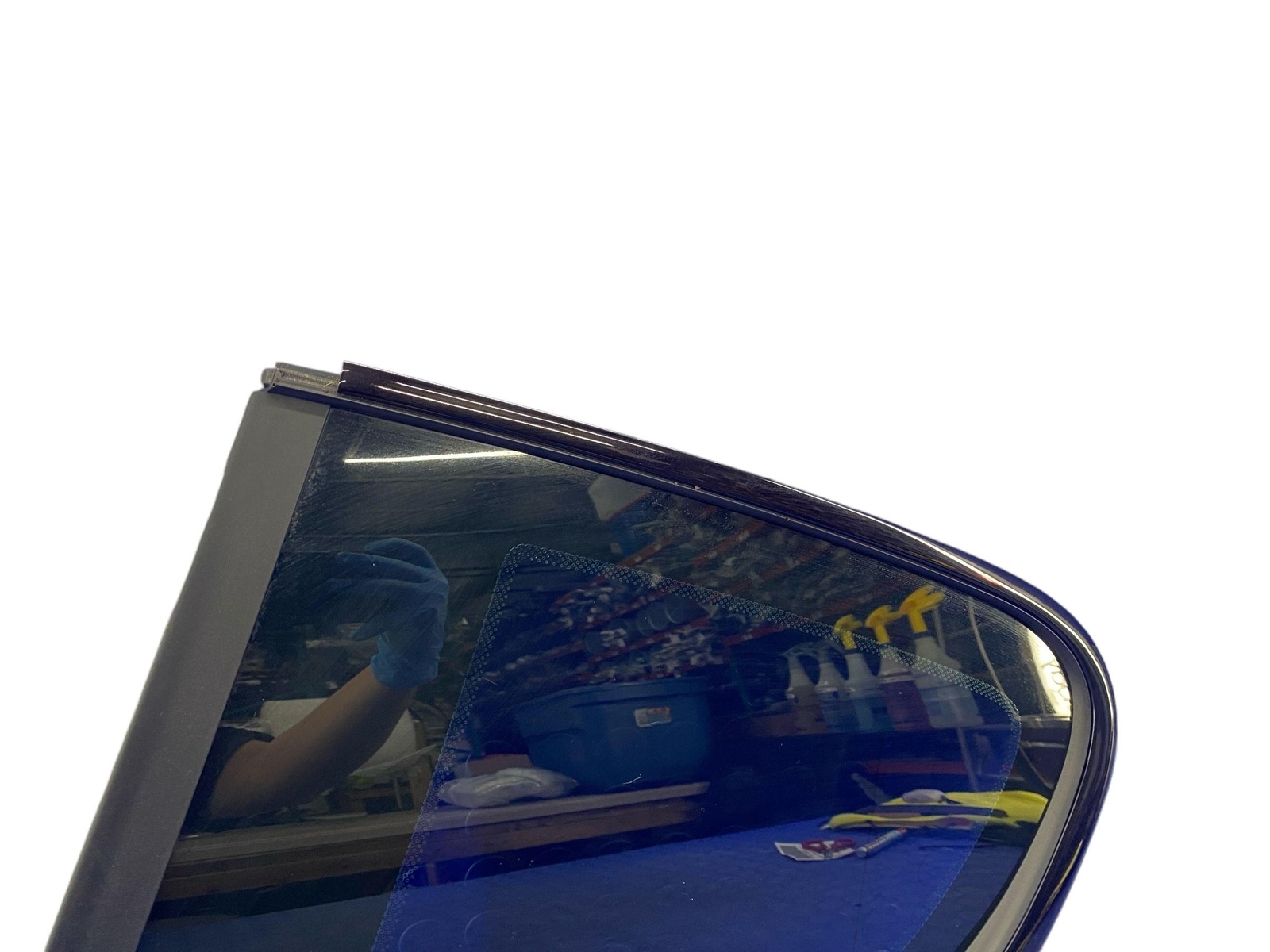 2007-2019 MASERATI GRANTURISMO REAR LEFT QUARTER GLASS WINDOW BLACK TRIM OEM