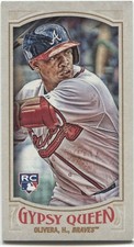 HECTOR OLIVERA RC 2016 Gypsy Queen MINI - ATLANTA BRAVES - Card #9