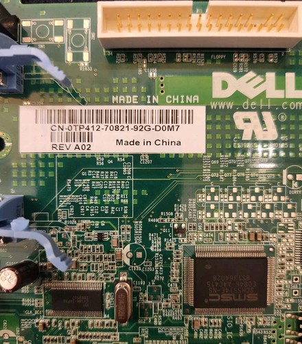 DELL 0TP412 M/B, T3400, Intel Duo Core 3.0GHz, w/ (4) 1G 1Rx8 & I/O Foam - Picture 4 of 9