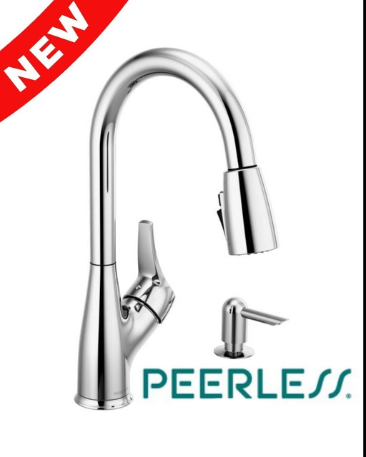 P188152lf Peerless Single Handle Pull Down Kitchen Faucet Brand