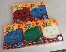 Scrub Daddy/Mommy Special Edition Christmas Elf Tree Reindeer Snowman Snowflake