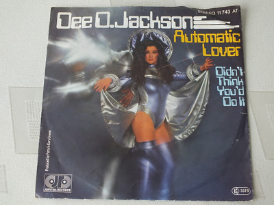 Dee D. Jackson - Automatic Lover 1 Single RPM 45 Vinyl Schallplatte g.