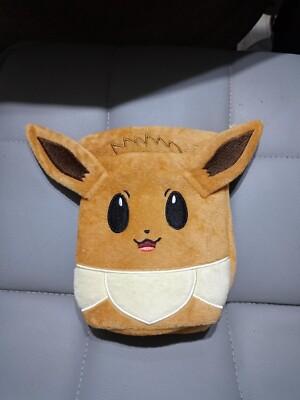 Pochette Fourre-tout Pokémon Évoli (Eevee) - Marron, Polyester, Neuf Sans étiquette