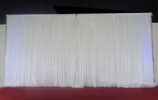 19.6x9.8ft White Backdrop Drape Curtain Wedding Ceremony Party Home Window Decor