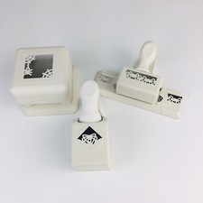 Martha Stewart SPIDERS Punch Around The Page Set SPIDERWEB WINDOW Halloween