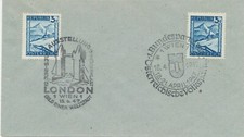 ÖSTERREICH SONDERSTEMPEL 1947 „1. BUNDESPARTEITAG ÖSTERREICHISCHE VOLKSPARTEI – 