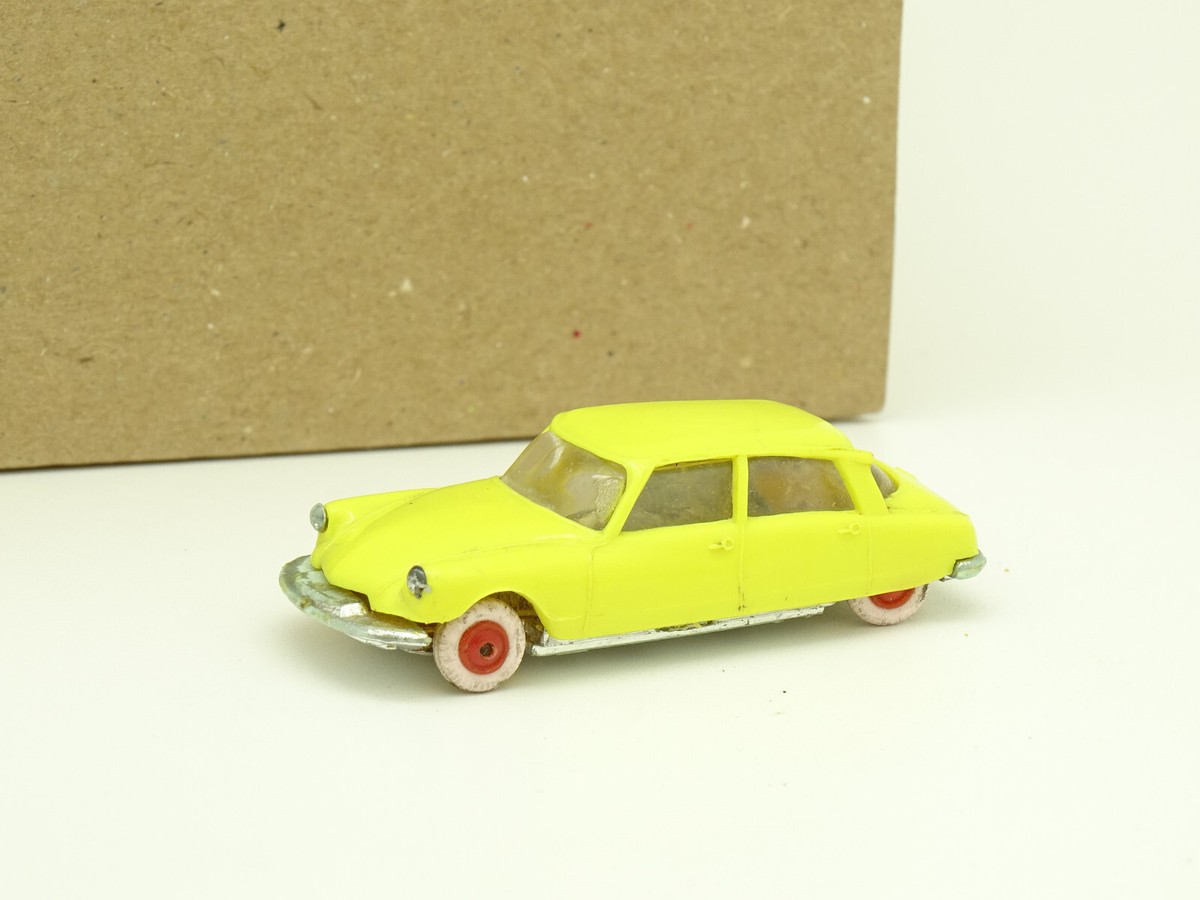 Norev Micro Miniatures 1/86 HO Citroen DS 19 Jaune