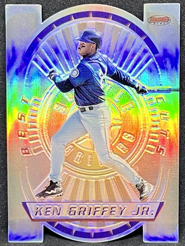 KEN GRIFFEY JR. 1996 Bowman's Best BEST CUTS REFRACTOR PARALLEL