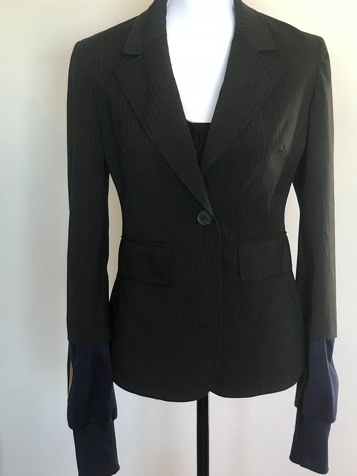 Fornarina women’s Casual blazer jacket Designer Street Wear Contemporary Size S image 10