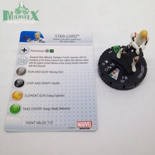 Heroclix Guardians of the Galaxy set Star-Lord 030 Uncommon figure w/card