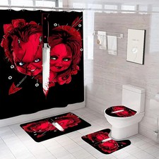 Horror Movie Bride of Chucky Shower Curtain or Bathroom Sets
