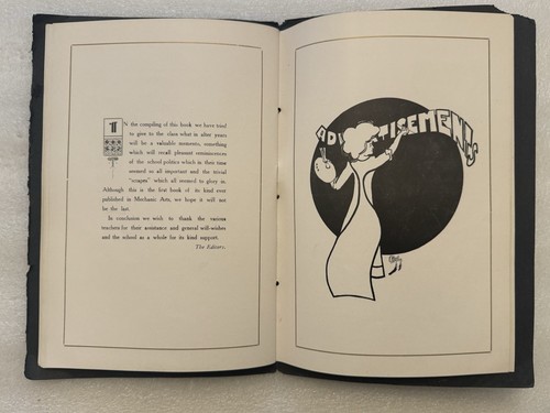 1909 Mechanic Arts High School Jahrbuch St. Paul MN Sportmannschaften Baseball Werbung - Bild 17 von 21