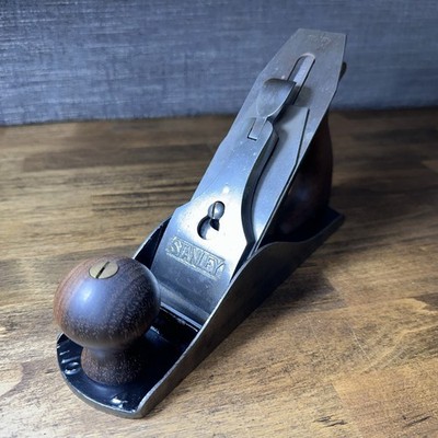 Vintage Stanley Bailey No 4 Type 8 1899 - 1902 Hand Plane Corrugated Sole