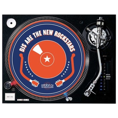 Slipmat Ortofon DJs Are The New Rockstars 1 Stück 9990221