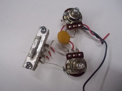 Original 1986/87 CTS USA  volume & tone controls w/ selector & harness