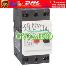 New Schneider GV3-ME80 Motor Circuit Breaker 56-80A GV3ME80 Free Shipping