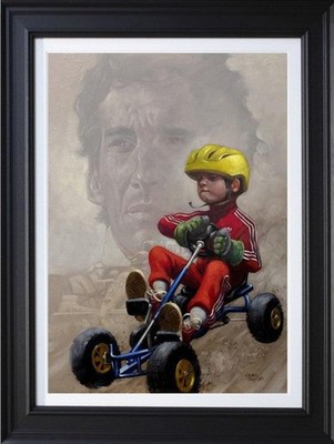 Need For Speed - Deluxe von Craig Davison. Gerahmt, Signiert Limited Edition