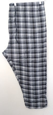 men's Real Essentials size 5XT lounge pants check elastic waist drawstring pocke