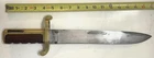 CIVIL WAR US NAVY 1861 DAHLGREN 17" BOWIE BAYONET by AMES MFG 1862 REPRODUCTION.