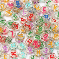 1000Pcs Buchstabenperlen Zum AuffäDeln Acryl Alphabet Perlen Mix A-Z Perlen FüR