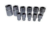 Snap-on 210AFLEY 11pc Combo Drive External Torx Socket Set E4-E18 USA