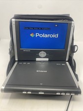 Polaroid PDM-8551 Portable DVD Player 7" With Case Logic Carrying Case