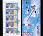 Carnet France '40 years 1st flights CONCORDE 1976-2016 - EUROPEAN PARLIAMENT" (CO-RET