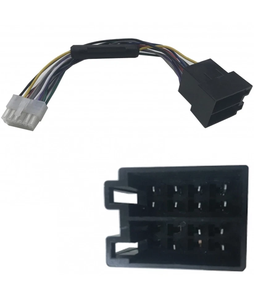 TRADE SHOP TRAESIO Cavo Adattatore Connettore Iso 12 Pin Cablaggio Per Autoradio Radio Stereo